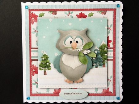 Christmas Owl by Valerie Spowart