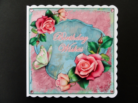Mini Kit- Happy Birthday - Roses #2 by Valerie Spowart