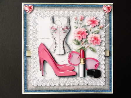 Mystic Moments Card Topper  by Valerie Spowart