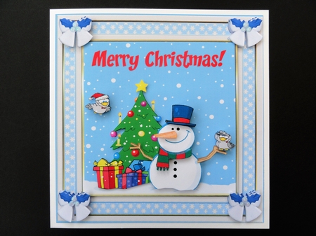 Happy Snowman Mini Kit by Valerie Spowart