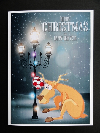 Dashing Through the Snow Card Fronts 14 by Valerie Spowart