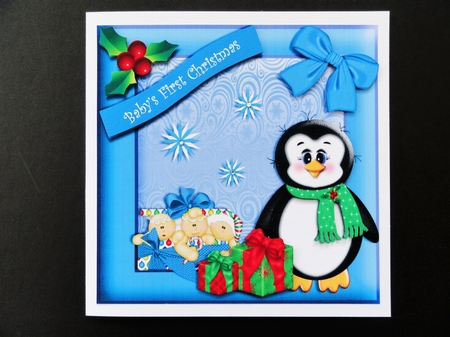 Penguin and Gingerbread Babies First Christmas by Valerie Spowart