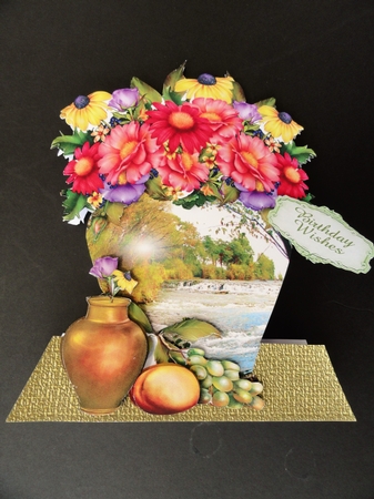 Peaceful Vase Shaped Mini Kit  by Valerie Spowart