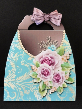 Handbag & Lovely Roses by Valerie Spowart