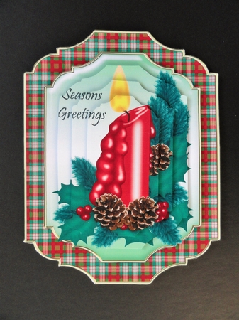 Christmas Candle Card Kit by Valerie Spowart