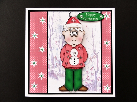 Christmas Ernie Mini Kit by Valerie Spowart