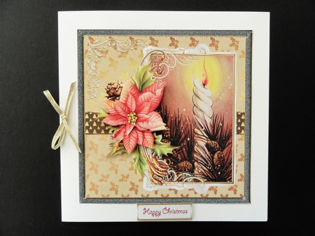 Glowing candle by Valerie Spowart