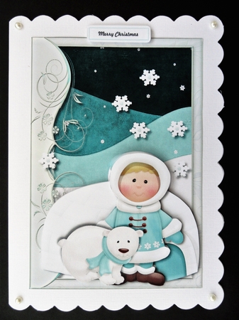 Winterfun In The Snow by Valerie Spowart