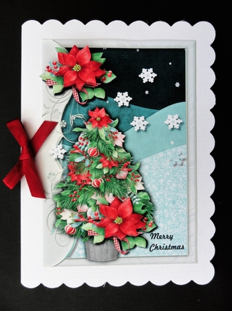  Christmas Tree Quick Card by Valerie Spowart