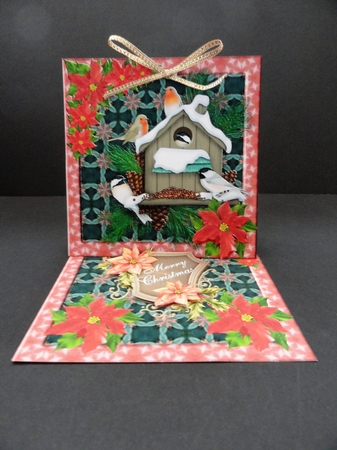 Christmas Birds Easel Mini Kit by Valerie Spowart