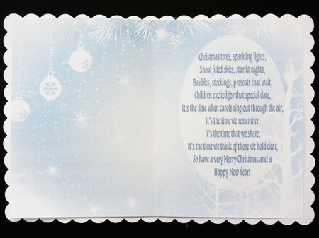 Christmas Verse Insert 5 by Valerie Spowart
