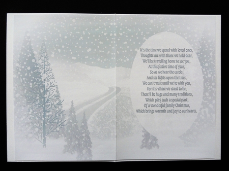 Christmas Verse Insert 6 by Valerie Spowart