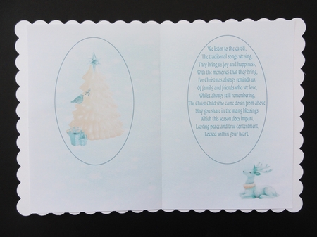 The Christmas Bird Song Insert 1 by Valerie Spowart