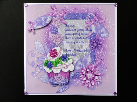 cup cake card by Valerie Spowart