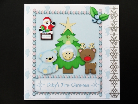 Christmas - Baby - 1st Christmas - Boy by Valerie Spowart