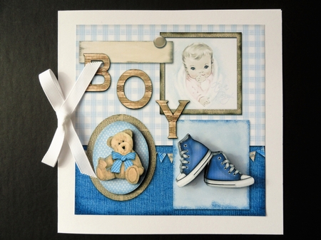 New baby Boy by Valerie Spowart