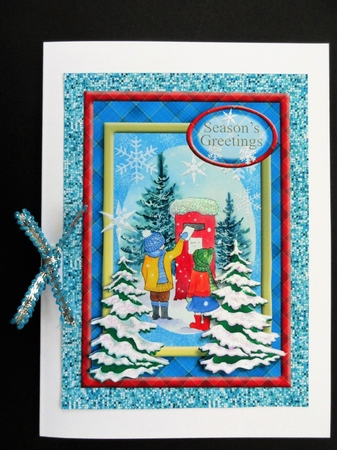 Letter to Santa Layered Topper by Valerie Spowart