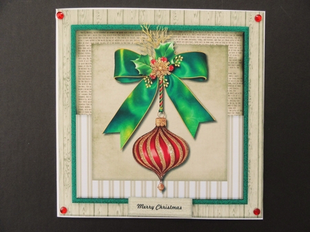 Male card Christmas by Valerie Spowart