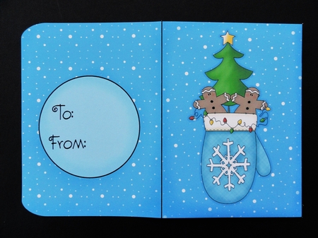 Christmas Gift Card Envelope 13 by Valerie Spowart