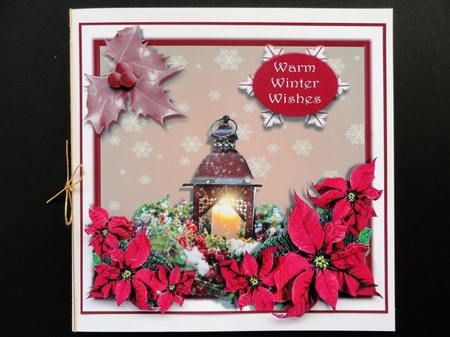 Mulberry Christmas Lantern by Valerie Spowart