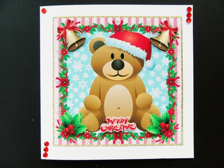 A Christmas Teddy 2 by Valerie Spowart