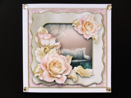 Quiet Reflection - Wavy Frame Card Mini Kit by Valerie Spowart