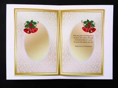 Classic Christmas Insert by Valerie Spowart