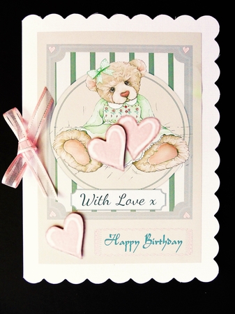 Happy Birthday with Love by Valerie Spowart