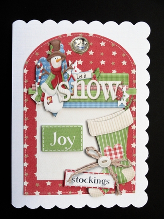 Joy and Peace toppers by Valerie Spowart