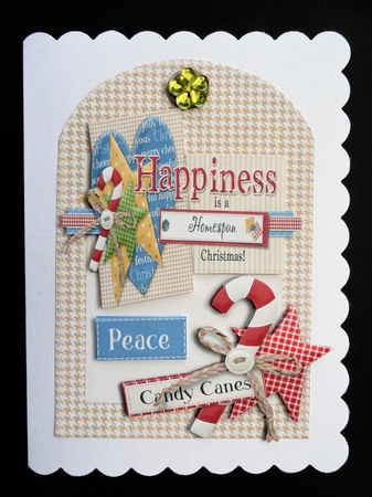 Joy and Peace toppers by Valerie Spowart