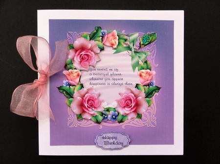 circle of roses by Valerie Spowart
