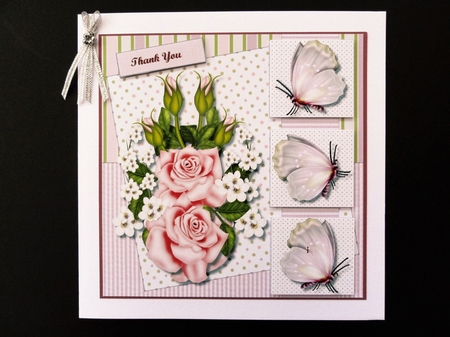 Roses & Butterflies Toppers by Valerie Spowart