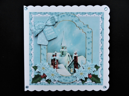 Rooftops Thinking of You at Christmas 6in Step by Step by Valerie Spowart