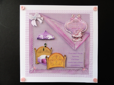 New Sweet Baby Girl by Valerie Spowart
