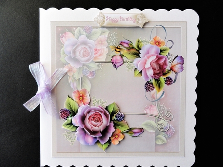 English rose by Valerie Spowart