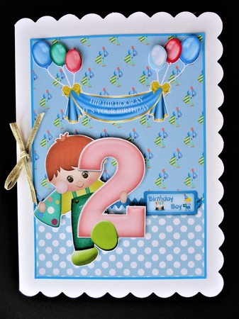 Birthday Boy 1 to 4 by Valerie Spowart