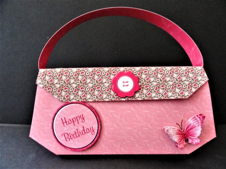 Love Heart Handbag Mini Kit by Valerie Spowart