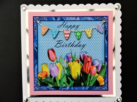 Spring Tulip Birthday by Valerie Spowart
