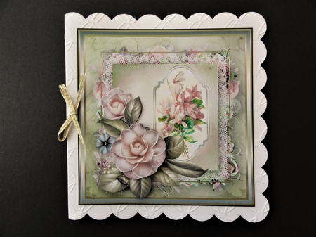 Pink camelias by Valerie Spowart