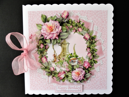 8x8 tea for mum mini kit by Valerie Spowart