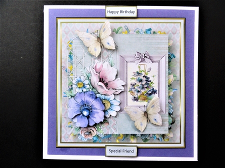 Trellis of flowers by Valerie Spowart