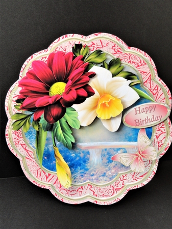 Spring Morning - Petal Shaped Card Mini Kit by Valerie Spowart