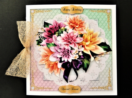 Bouquet of Dahlias by Valerie Spowart