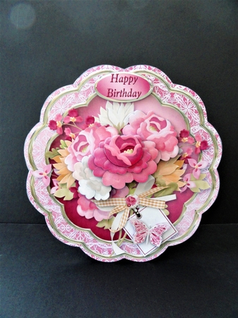 Say it With Flowers - Petal Shaped Card Mini Kit by Valerie Spowart