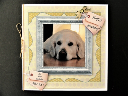 GOLDEN RETRIEVER SLEEPY by Valerie Spowart