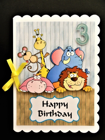 Animals Birthday by Valerie Spowart