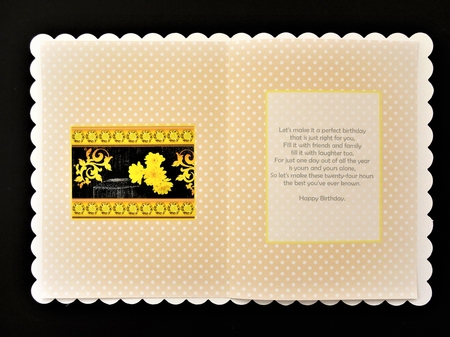 Birthstone and Birth Flower - November Insert by Valerie Spowart