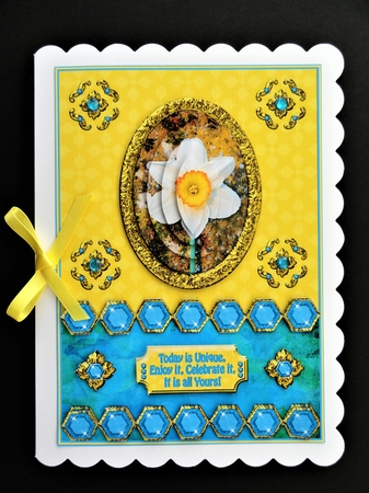 Birthstone and Birth Flower - December by Valerie Spowart