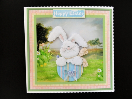 Easter bunny egg by Valerie Spowart