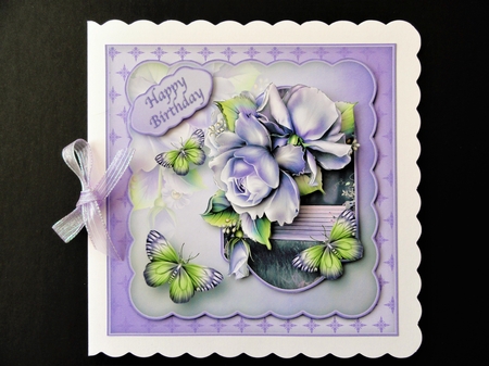 Woodland Bench - Layered Card Mini Kit by Valerie Spowart